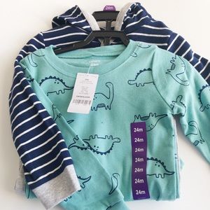 3-Piece 24 Month Boys Onesies and Pants